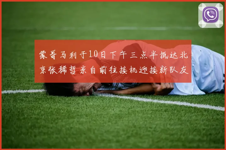 蒙哥马利于10日下午三点半抵达北京张稀哲亲自前往接机迎接新队友